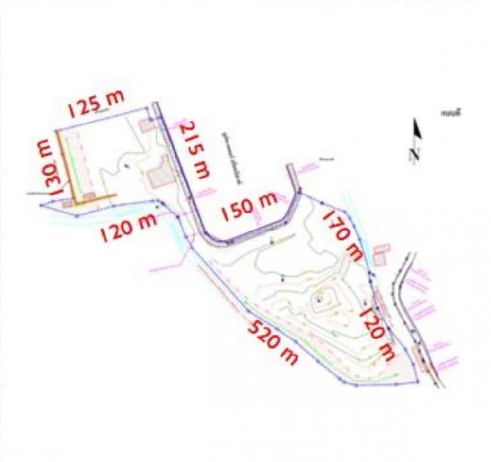 Land for sale in Phuket, Kathu,  39 rai 1 ngan 16.5 sq m, already filled - image 4