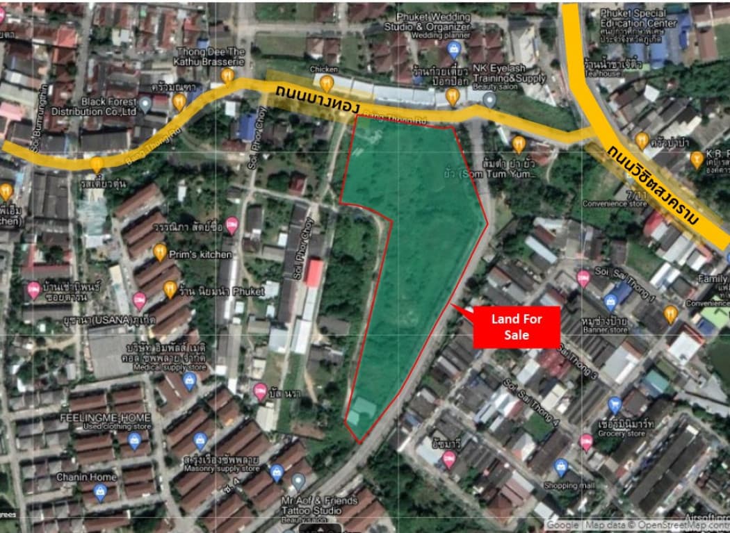 Land for sale in Phuket, Kathu, size 12 rai 1 ngan 67 sq wa, already filled - image 2