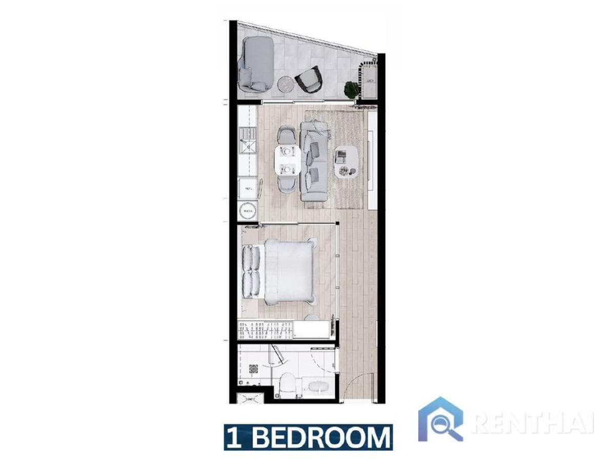 For sale condo 1 bedroom at The Aqua - image 5