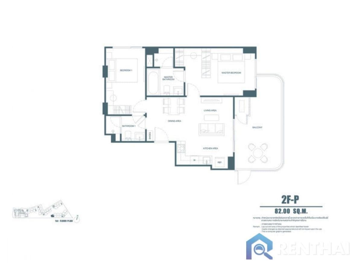 For sale condo 2 bedrooms at Canvas Cherngtalay - image 6