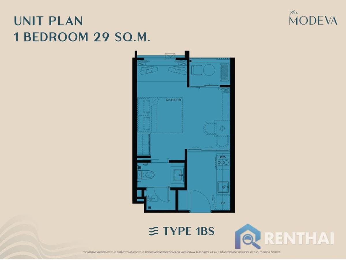 For sale condo 1 bedroom at The Modeva - image 5