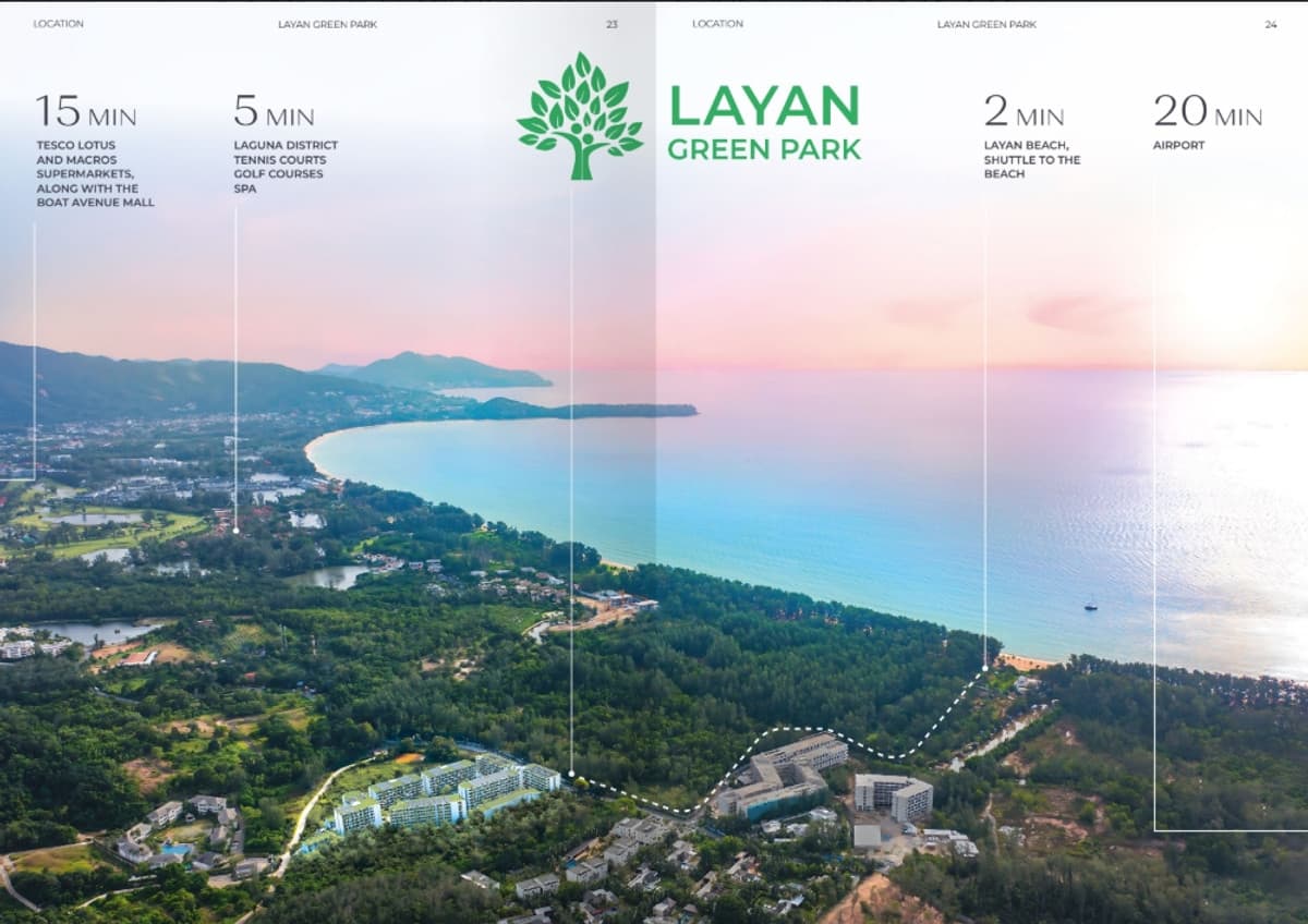 🌴✨ LAYAN GREEN PARK PHASE 2 – PHUKET Experience true luxury just 700 meters from Layan Beach, where relaxation meets investment potential in the heart of Phuket. - image 2