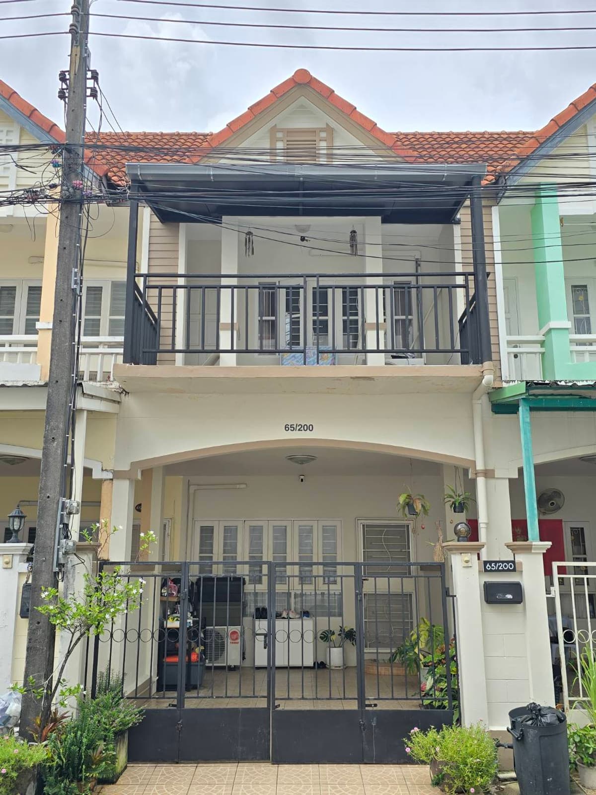 2-story townhouse for sale, Thanthong Villa Village 7, Phuket Province, good location, convenient travel, near Robinson Chalong.