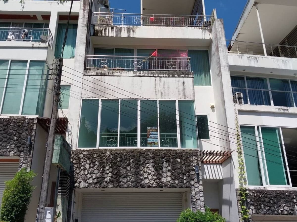 Outside the Phuket project Patong Townhouse