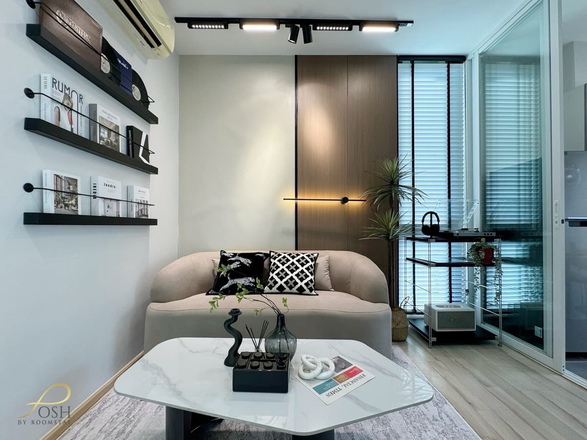 Agents welcome! Newly renovated 1-bedroom corner condo at The Base Uptown, conveniently located near the Lotus Samkong–Kathu intersection. - image 3