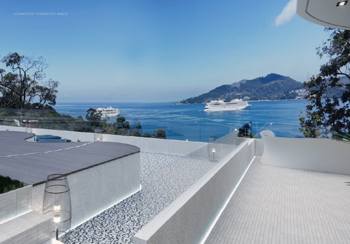 NIRANDA SEAVIEW PATONG – PHUKET Flowing Life, Endless Views. Niranda Seaview is a rare sea-view condominium in Patong, Phuket, designed for refined living and long-term investment.