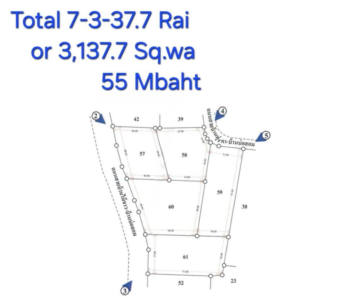 Want to sell empty land, area 7 rai 3 ngan 35 square wah, Mai Khao Subdistrict, Mueang District, Phuket Province (Sell Land 7-3-35 Rai, Near Mai Khao beach 55 Mbaht or 8 Mbaht/Rai) - Agent Top 084-8751655 - image 8