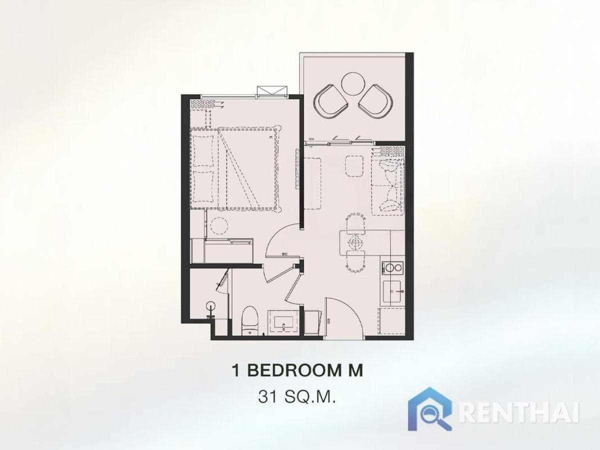 For sale condo 1 bedroom at The Title Biancana - image 5