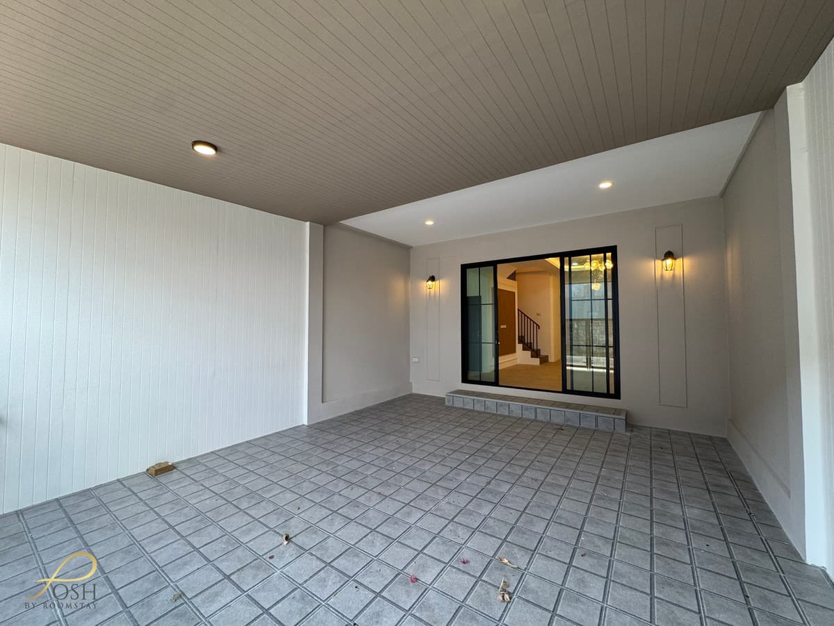 Fully Renovated 2-Storey Townhouse in Thepkrasattri Soi, Ratsada | Private Backyard with Green View | 3 Beds 2 Baths | 24 sq.wah | Only 3 Minutes to Super Cheap - image 2