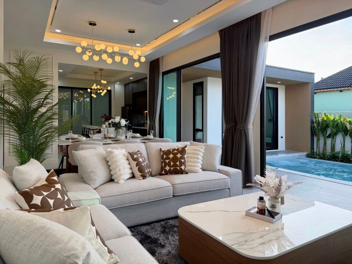 Villa for sale in Phuket, private pool, in Koh Kaew, Muang, Phuket, 3 bedrooms, 3 bathrooms. - image 6