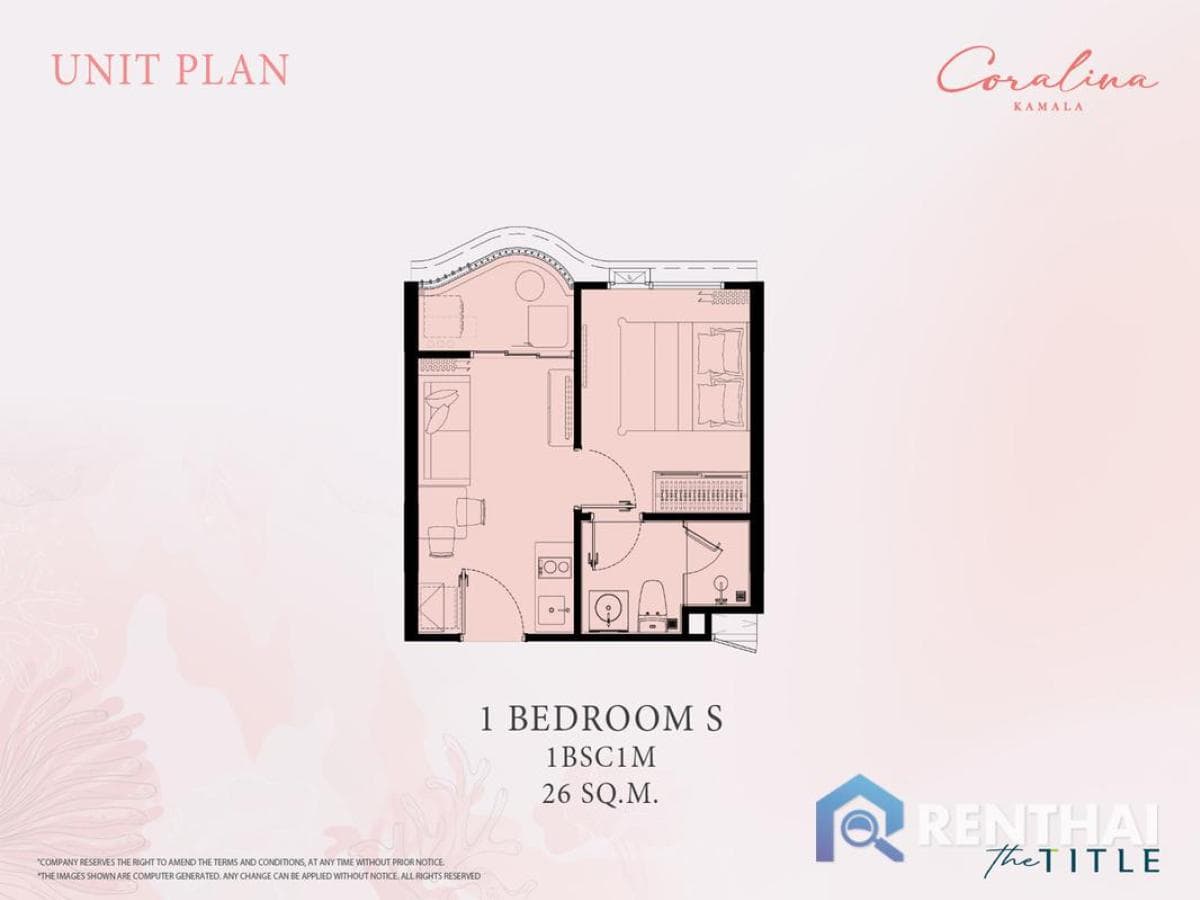 For sale condo 1 bedroom at The Title Coralina Kamala - image 5