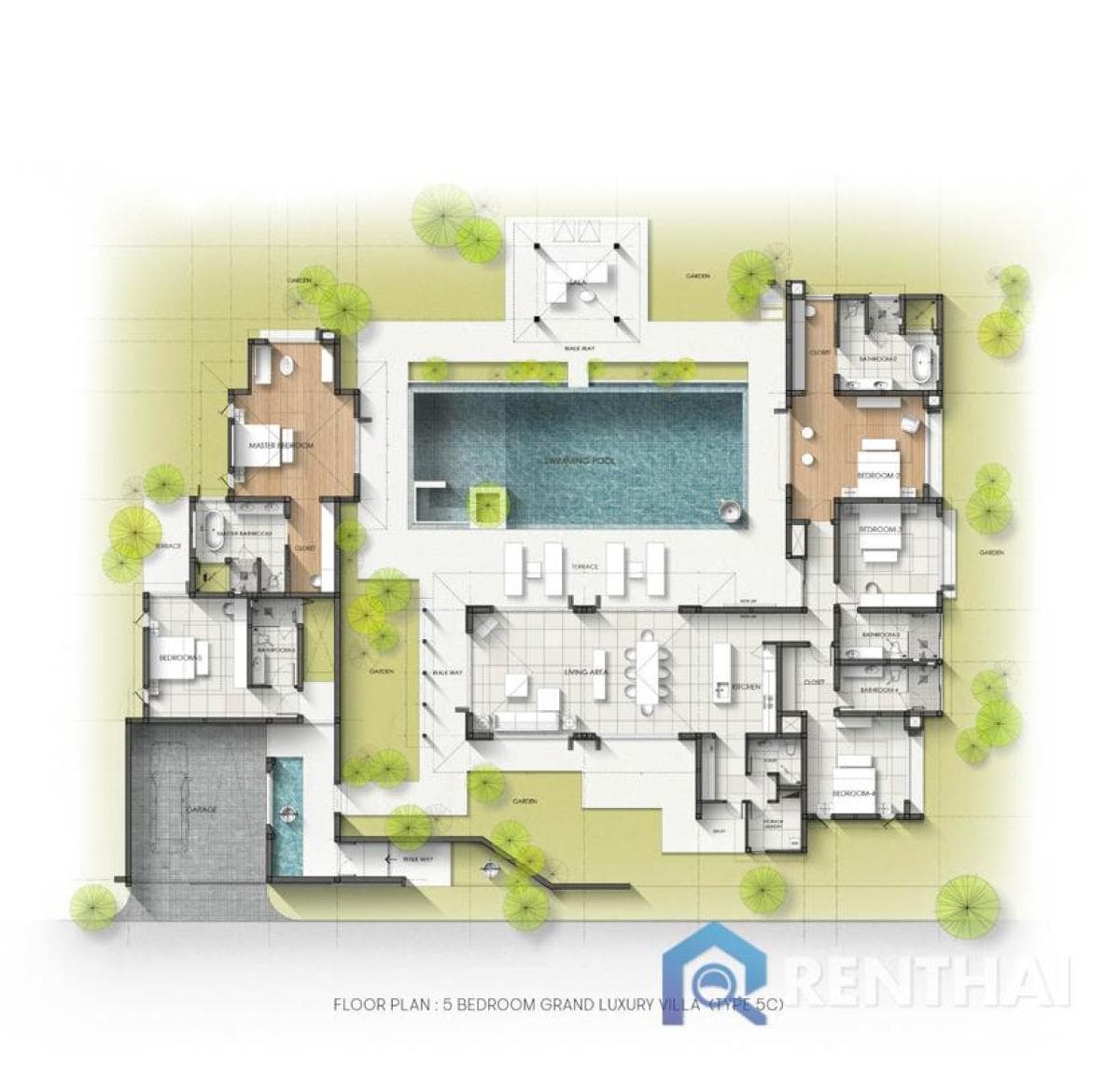 5 beds 1352 sqm - image 5