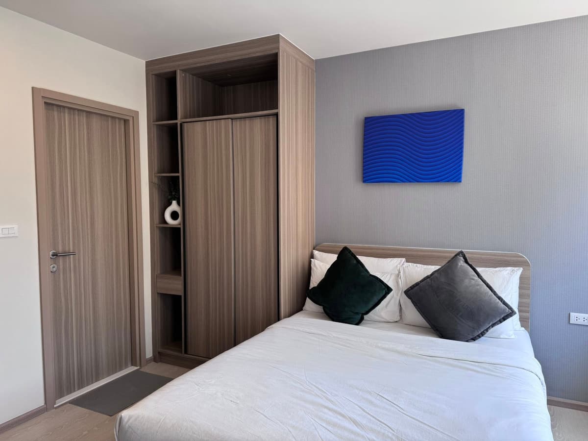 Best value in the project ‼️ For rent 🔥 The Base Rise Phuket, next to the BTS, beautiful room, large room, good location, fully furnished + has a washing machine 📍 Ready to move in (responds to chats and answers calls very quickly) - image 2