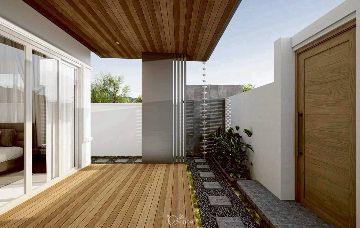 Modern style semi-detached house for sale, newly renovated, Kathu zone, Phuket. - image 3
