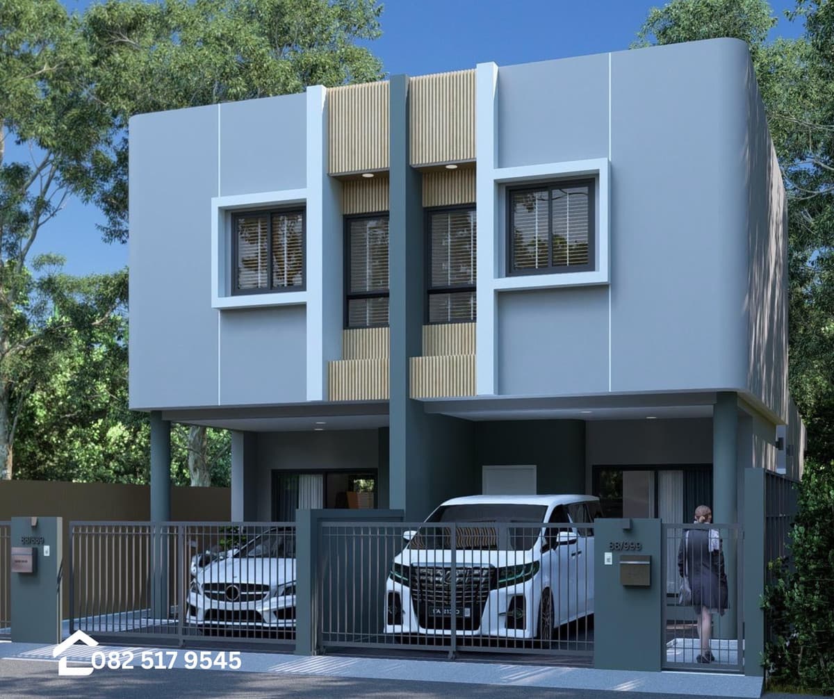 Only 2 semi-detached houses, special price 3.89 million, fully furnished, ready to move in in the heart of Phuket. - image 2