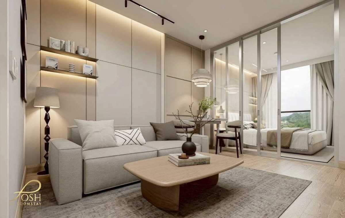 The Base Height Condo by Sansiri – Samkong, near Bangkok Hospital Newly renovated in Japandi style.