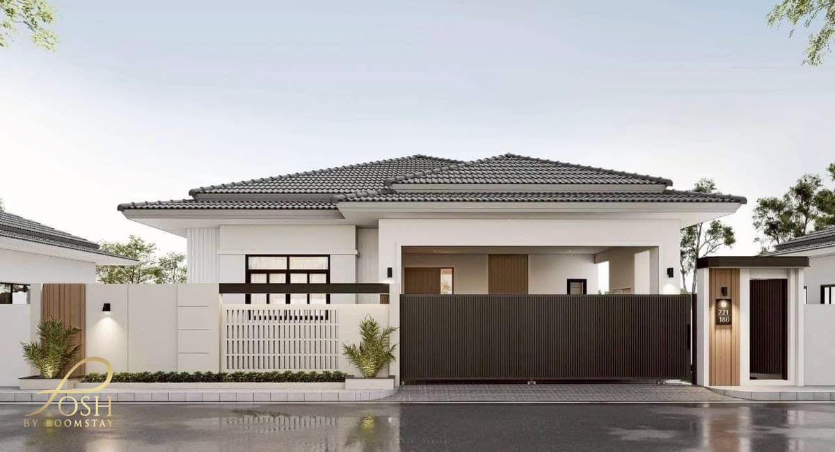 Newly Renovated Detached House Spacious living area, near the Monument The Valley Village, Manik, Thalang