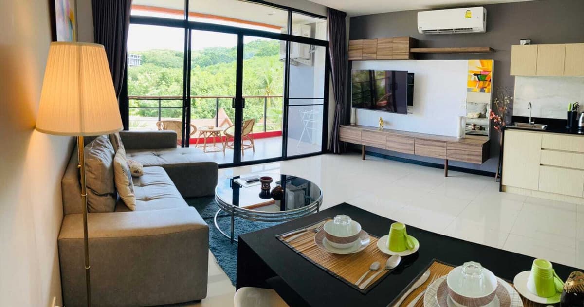 🔥Price Reduced! Condo for Sale Near Nai Harn Beach | 57 sqm Renovated Sea View Fully Renovated 2025 - U5628030 - image 2