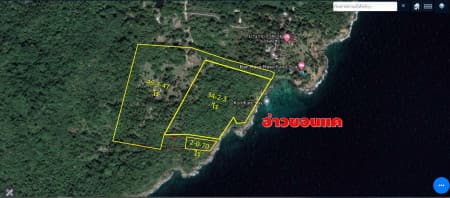 Land for sale on the beach, Phuket, Racha Island, Kon Khae Bay, 83-2-20 rai, suitable for resorts, villas - image 2