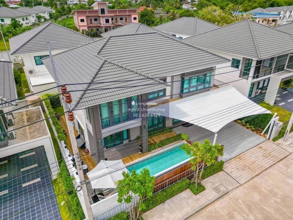 House for sale With a swimming pool Supalai Lake Ville Village, Ko Kaew, Phuket, beautiful house (N.1713) - image 2