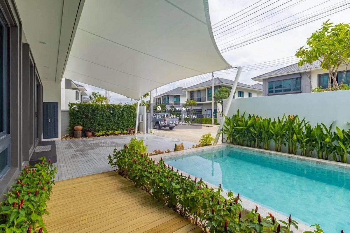 House for sale With a swimming pool Supalai Lake Ville Village, Ko Kaew, Phuket, beautiful house (N.1713) - image 3