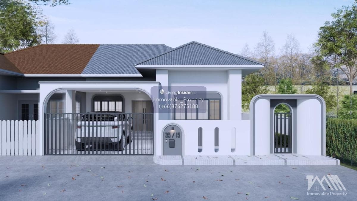 Corner house near international school, Koh Kaew zone / House Town, Phuket