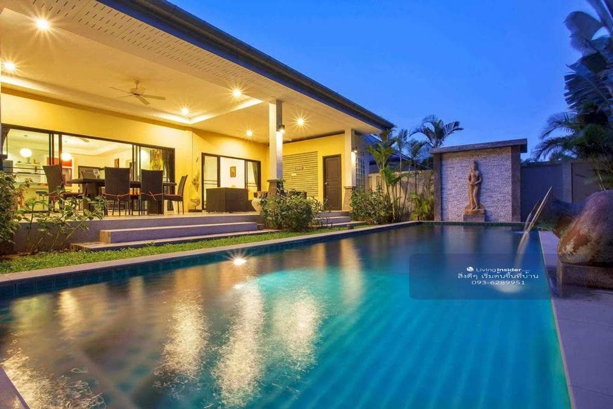 🎉🏡 Personal Villa, 3 bedrooms, Rawai Phuket Beach! 🌴✨ Large area 700 sq.m. with a private pool!
