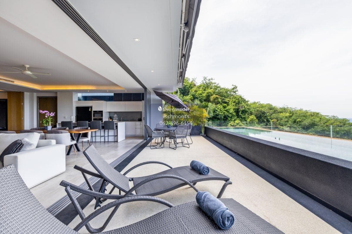 Exclusive Three-Bedroom Sea View Residence in Phuket Please call: 062-496-6454 - image 13