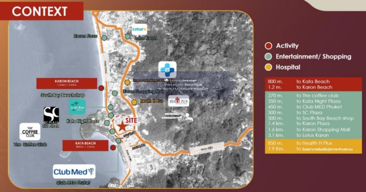 💖 For sale 💖 Land in Phuket tourist zone, 5-3-91 rai, ready for development. - image 3