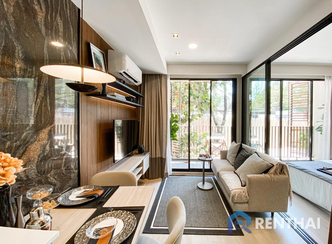 Fully Furnished Studio Condo in So Origin Bangtao Beach Phuket, Gym, Pool - image 2