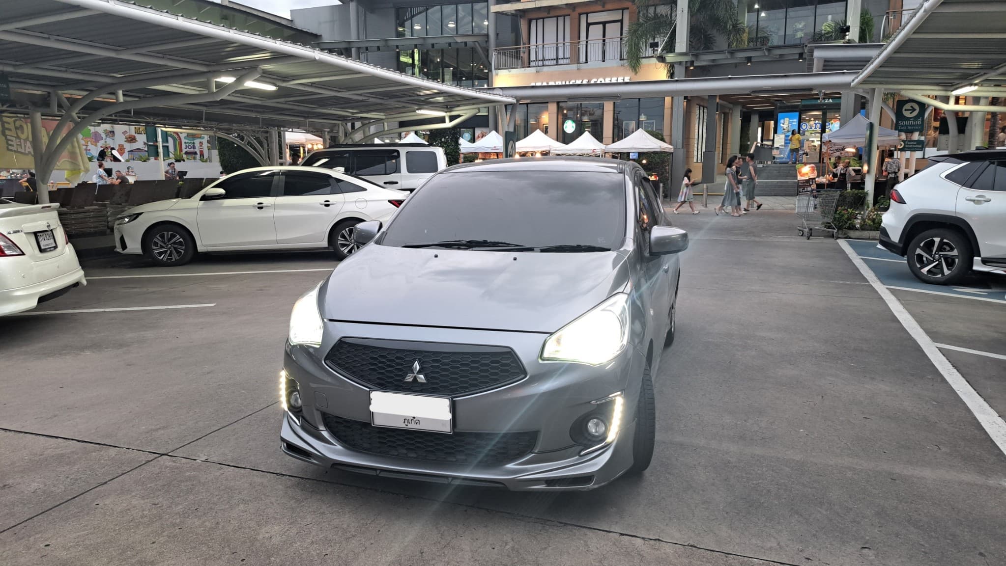 2018 Mitsubishi Attrage – New Tires and A/C + Comprehensive Insurance