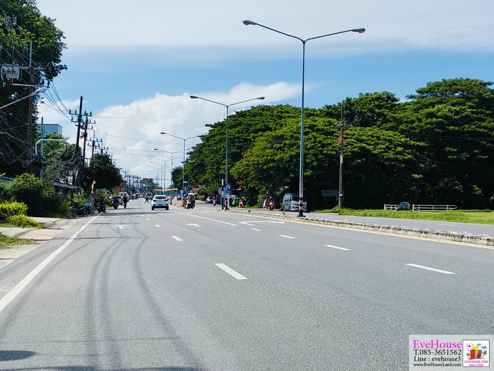 Land for sale on Wiset Road Rawai, Mueang District, Phuket. Land size 15 Rai Very wide front. Suitable for large projects