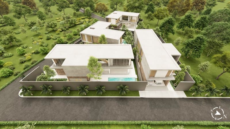 Hamilton Homes Luxury Lifestyle Pool Villa for Sale , Chaengtalay Phuket