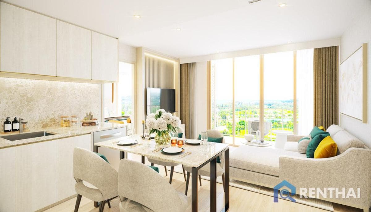 2bed Condo in The Ozone Oasis Condominium, Phuket | Amenities Aplenty, Pool
