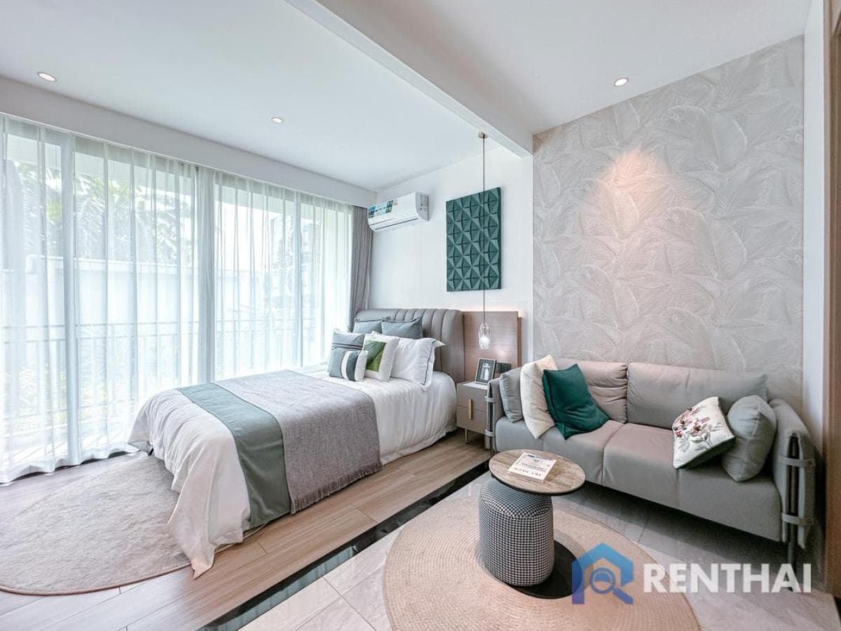 Beautiful 1bed Wyndham Fantasea Condo Chalong in Phuket: Gym, Pool & Security