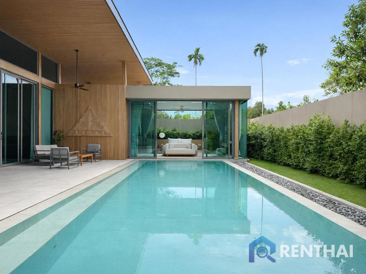 Mount Mono 4bed Villa in Phuket: Private Pool, Garden, European Kitchen