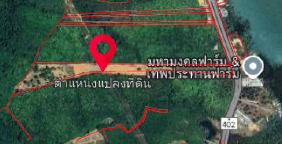 Land for sale in Thalang Phuket 40 Rai 94 Sq. On the main road - image 2