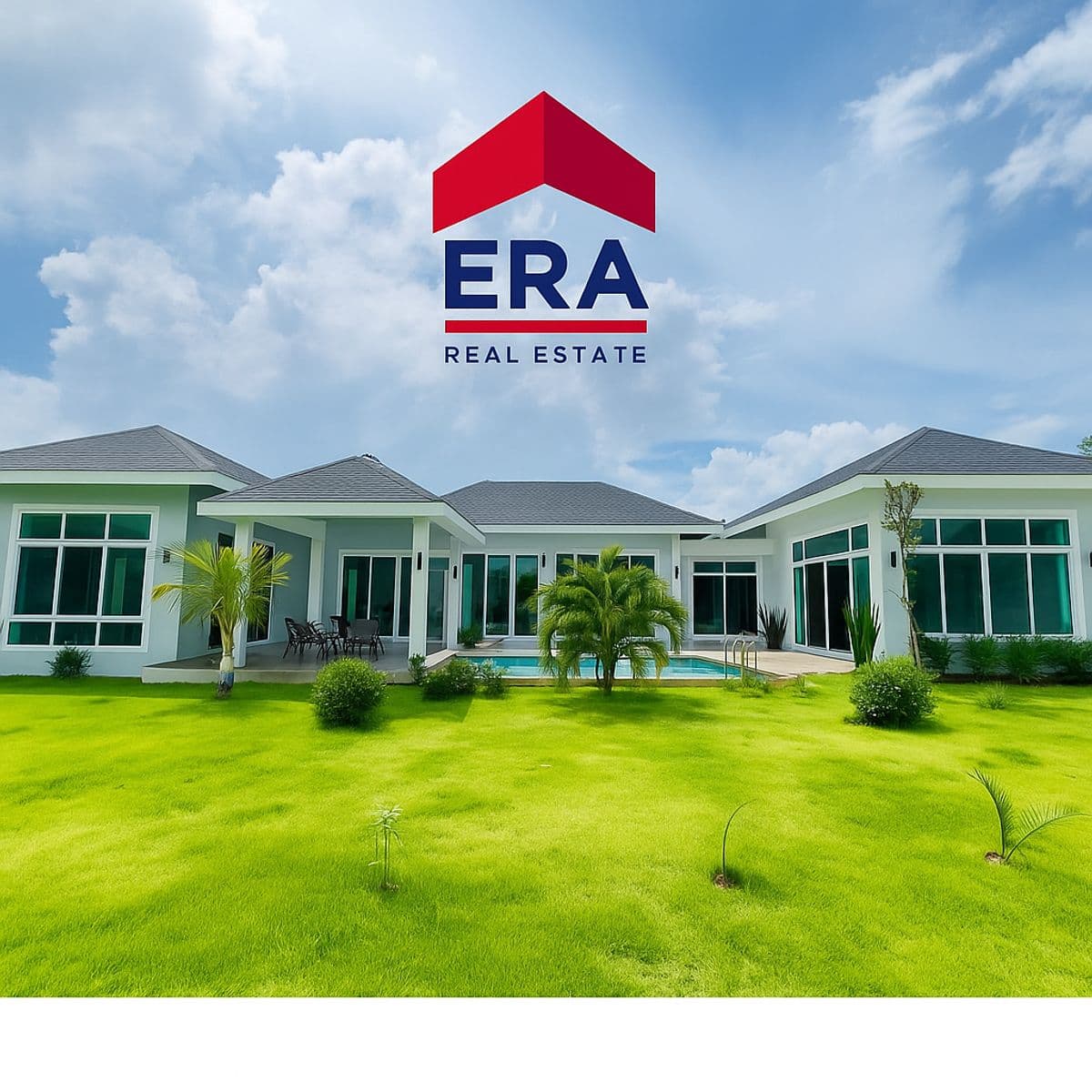 Live the Resort Life Daily – Luxury 1-Rai Pool Villa, Fully Furnished and Ready to Move In.