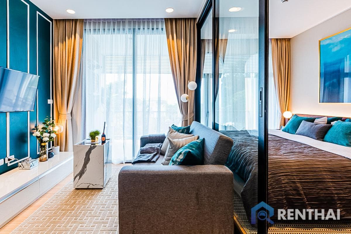Elegant 1bed Condo at The Proud Residence, Phuket, Fully Furnished, Pool