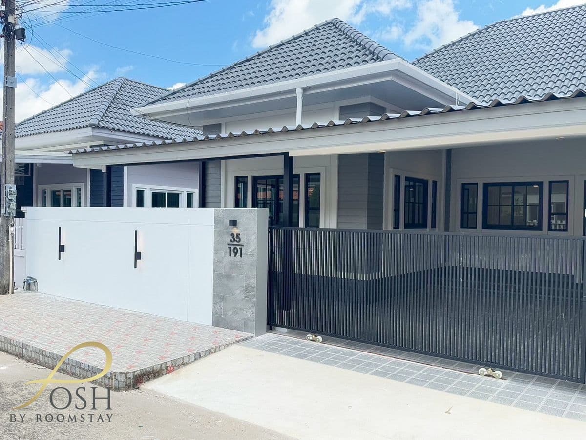 One -story twin house, renovated and renovating the whole Prince Garden Home Koh Kaew - image 6