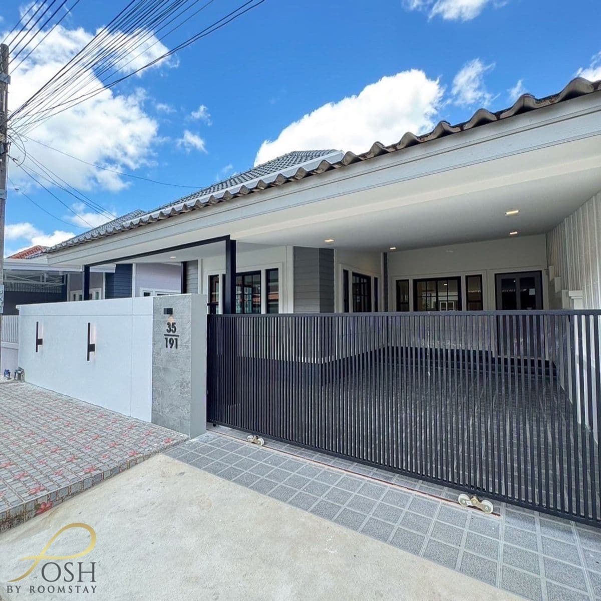 One -story twin house, renovated and renovating the whole Prince Garden Home Koh Kaew - image 4