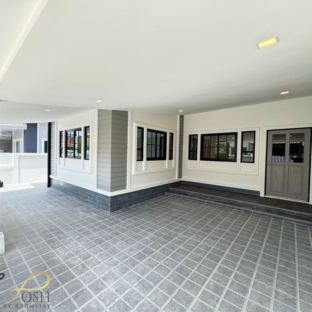 One -story twin house, renovated and renovating the whole Prince Garden Home Koh Kaew - image 2