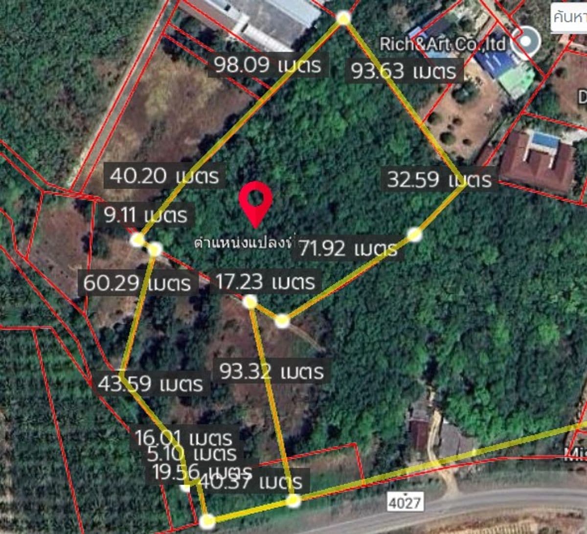 Land for sale, 10 rai, Thep Kasattri Road, Phuket. - image 3