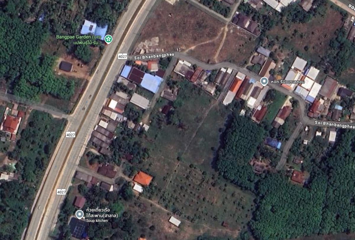 Land in Phuket, Pa Khlok, for building a pool villa. There is a house plan provided. - image 2