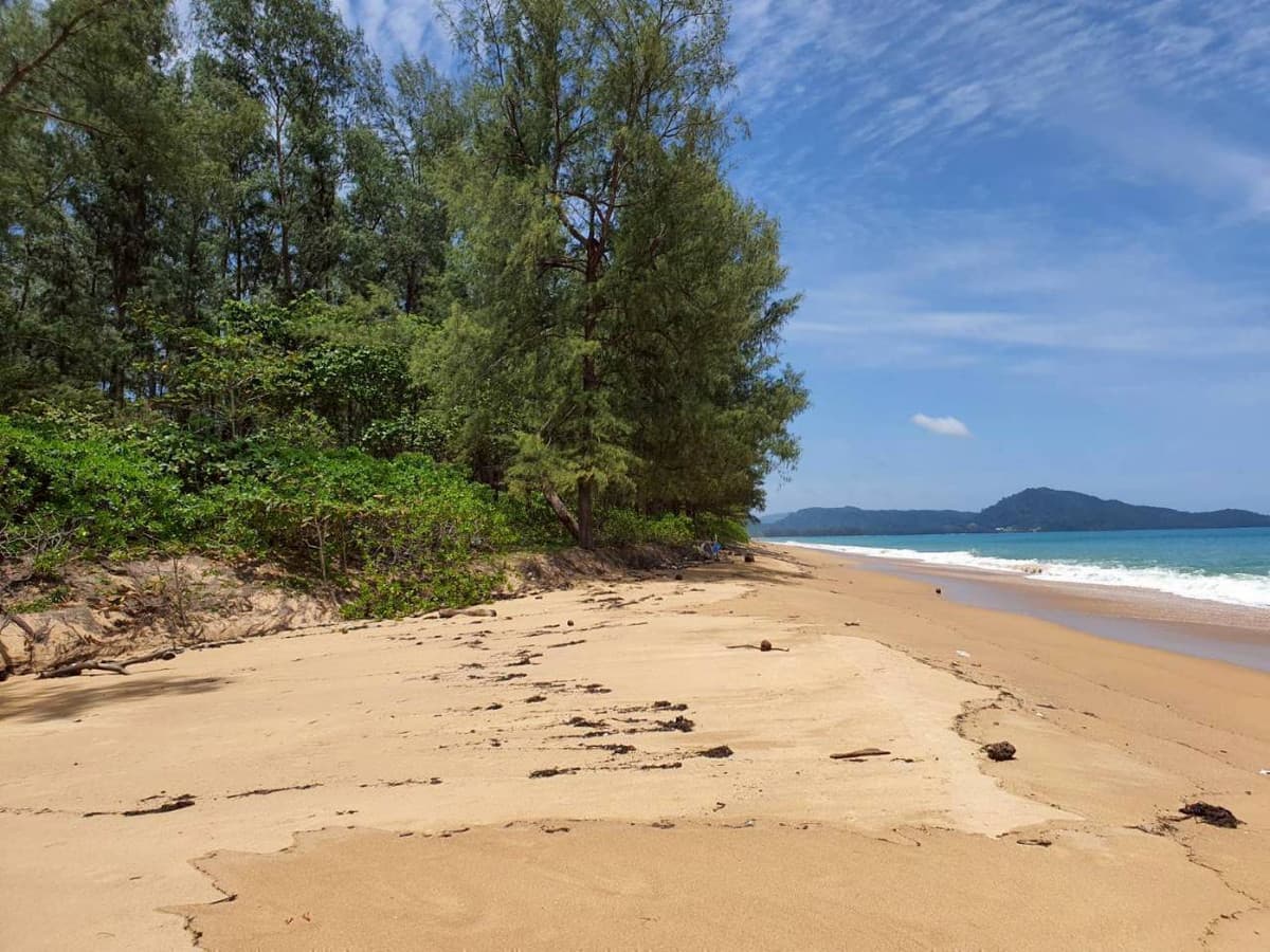 Land for sale, beautiful plot, next to the sea – Mai Khao Beach, Phuket