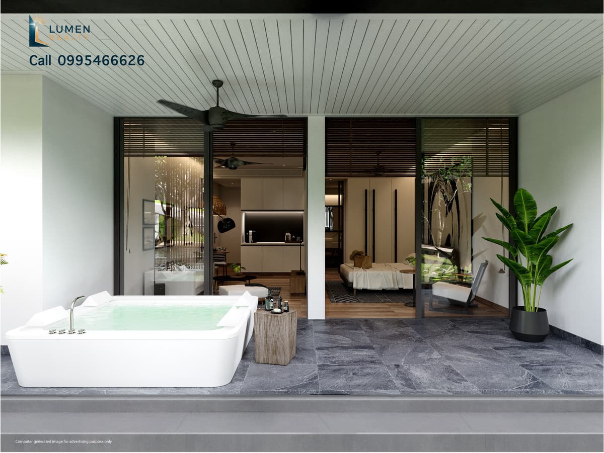 💎 Luxurious 1 bedroom unit at MGallery MontAzure Lakeside 💎 with exclusive Jacuzzi on the terrace