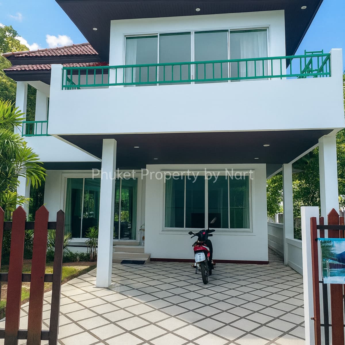 3-story detached house for rent, near Kamala Beach, Soi Hua Khuan, fully furnished, free water bill, pets allowed, 45,000/month. - image 2