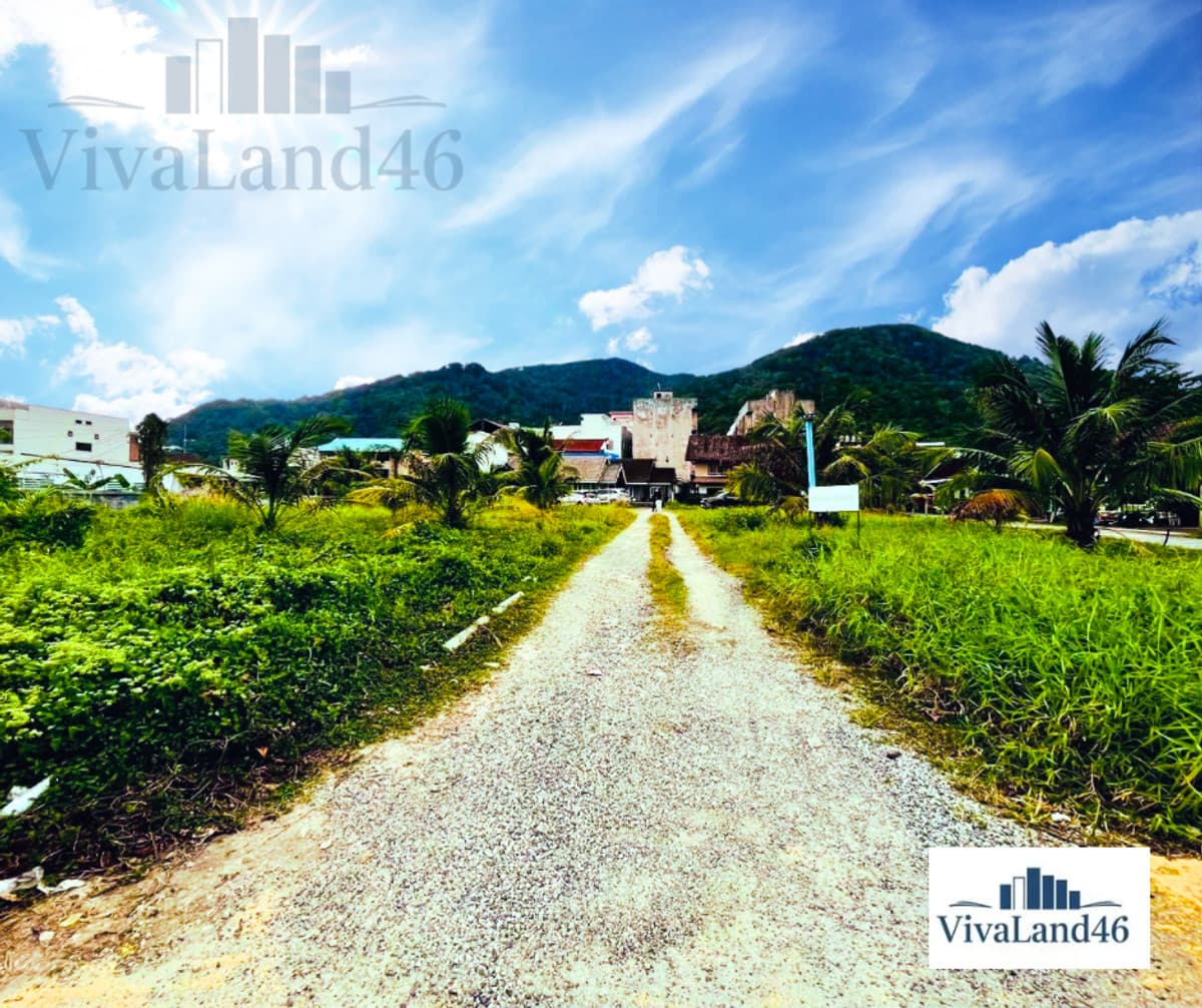 Beautiful land in the middle of Patong, Phuket.