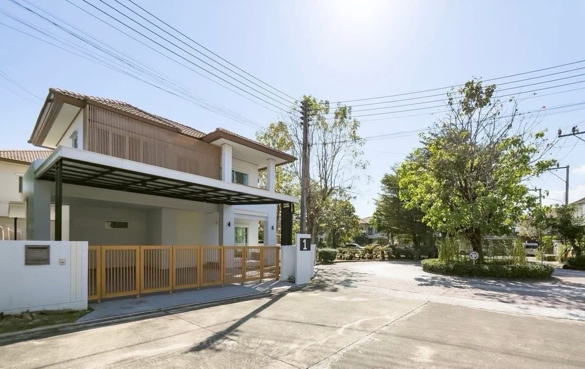 Corner detached house for sale Garden in Phuket Reserve today and receive a special discount of 5 hundred thousand baht until this April only‼️