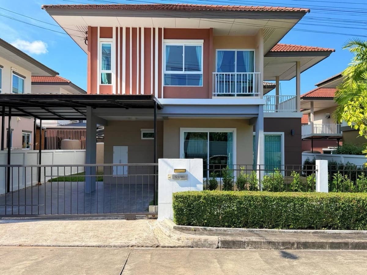 Urgent sale‼️4 bedroom detached house in Saransiri Koh Kaew project near BIS.